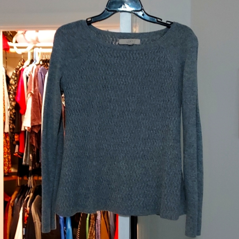 Loft grey sweater